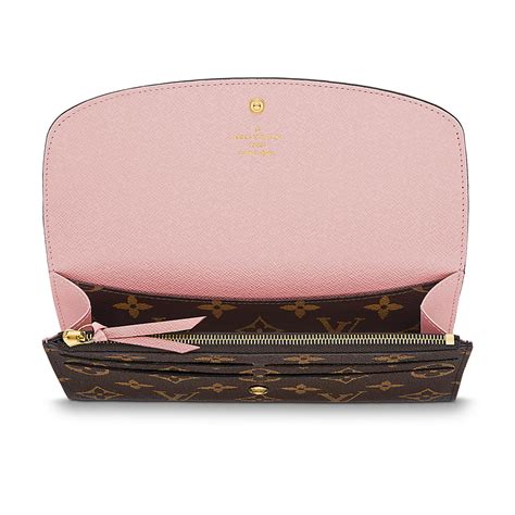 lv emilie wallet monogram canvas korean|louis vuitton emilie.